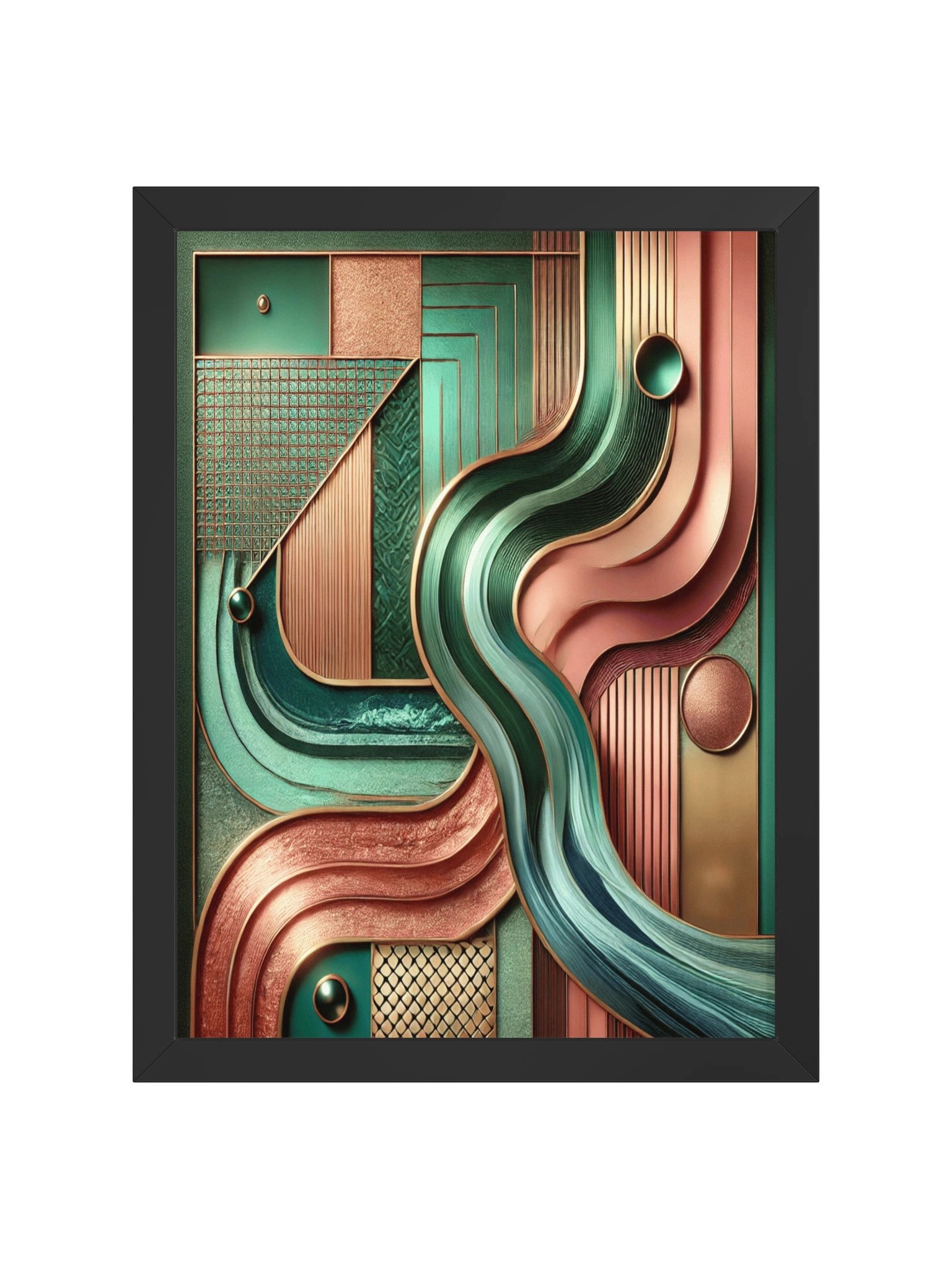 THE CURRENT | Framed Art Print product image (1)