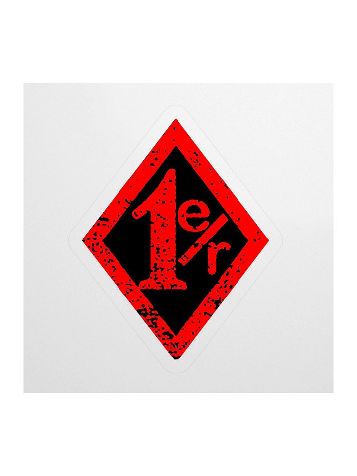 1%er Patch Sticker product image (1)