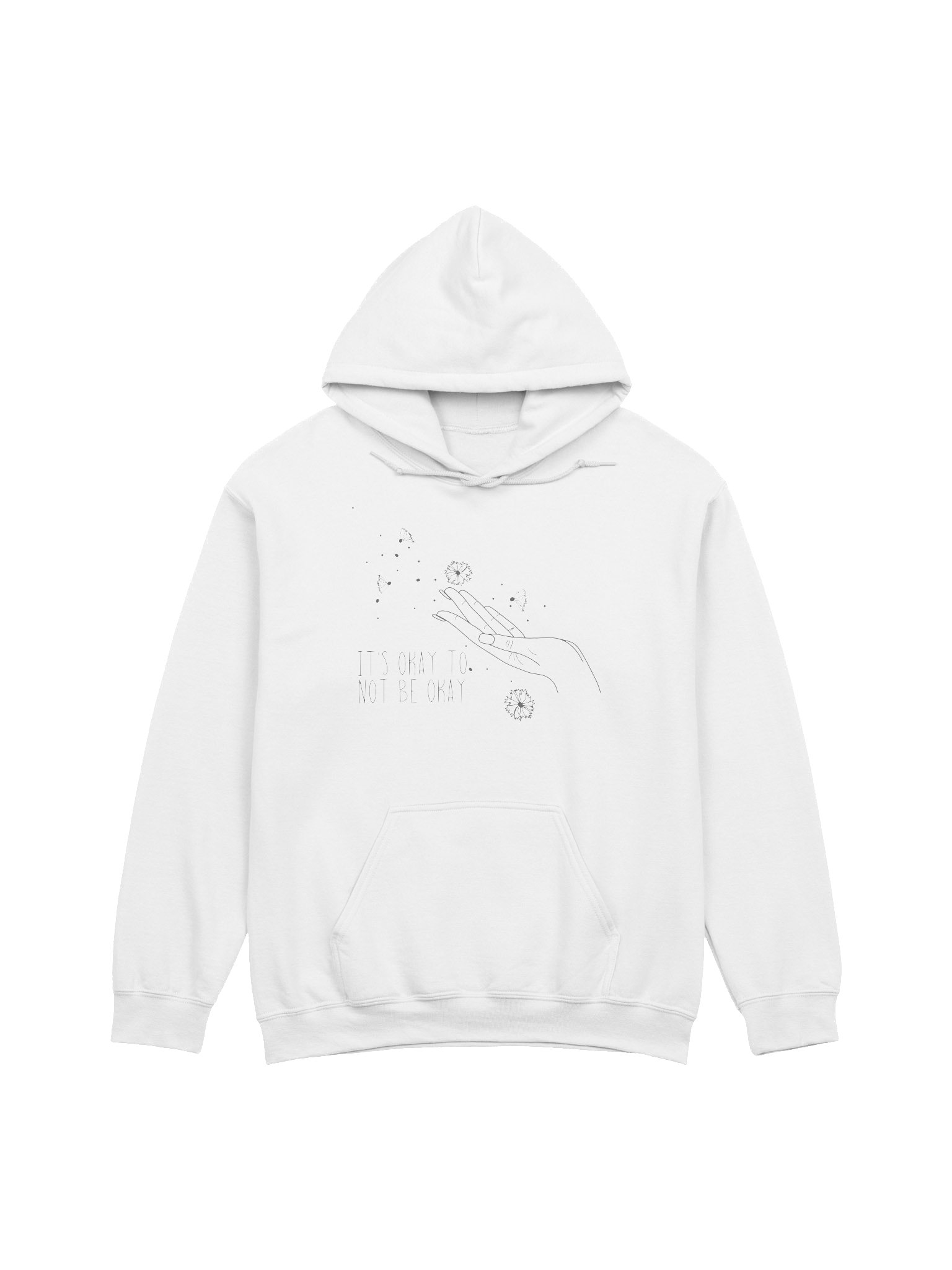 It's Okay To Not Be Okay, Soft Healing– Mental Health Awareness Hoodie product image (1)