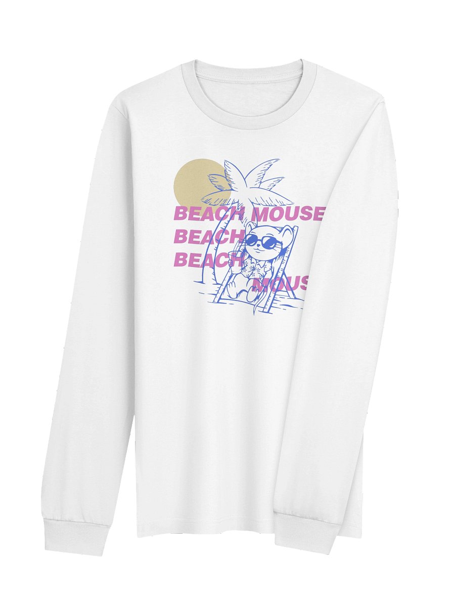 Long Sleeve Beach Mouse Shirt product image (56)