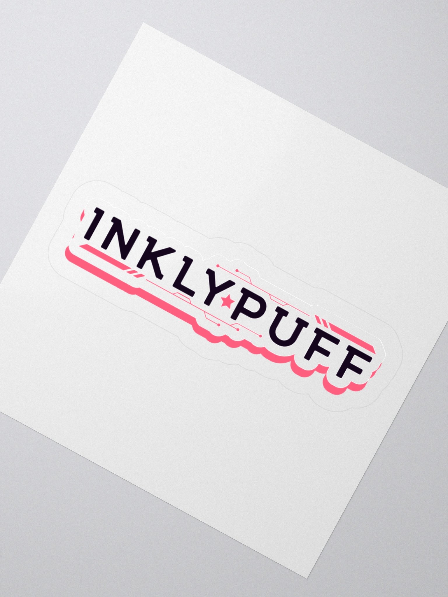 Classic Inklypuff Logo Sticker product image (2)