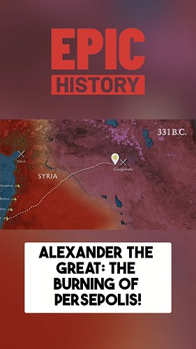 Was burning Persepolis the greatest mistake Alexander the Great ever made? 🔥 In 330 BC, Alexander's army swept into the jewel...