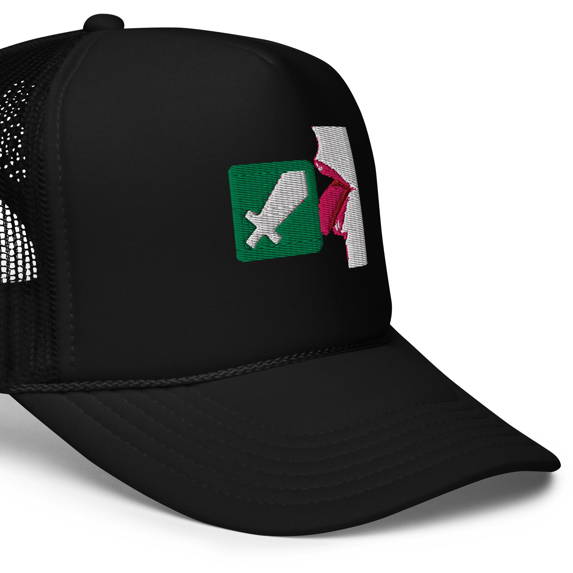 Mod Lick Embroidered Trucker Hat product image (17)