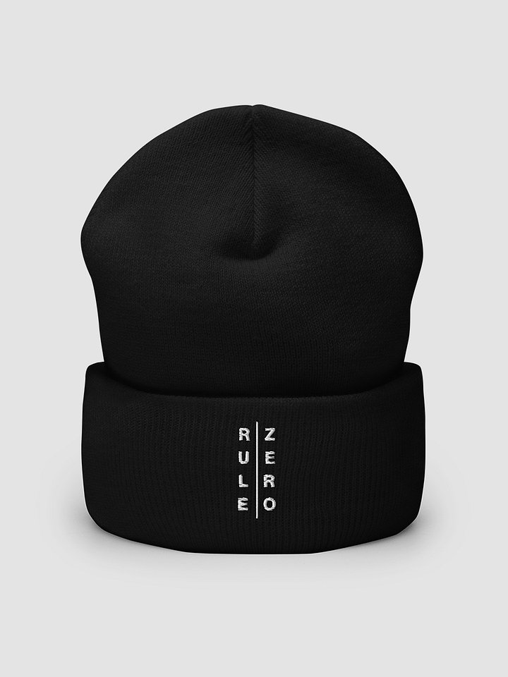 RULE ZERO BEANIE product image (1)