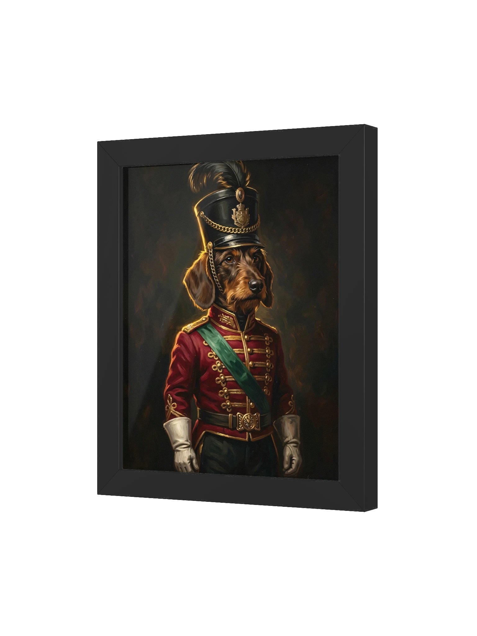 Nutcracker Dachshund Framed Poster product image (11)