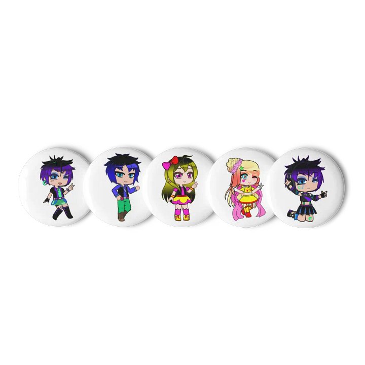 The Midnight Rockers button set 1 product image (2)
