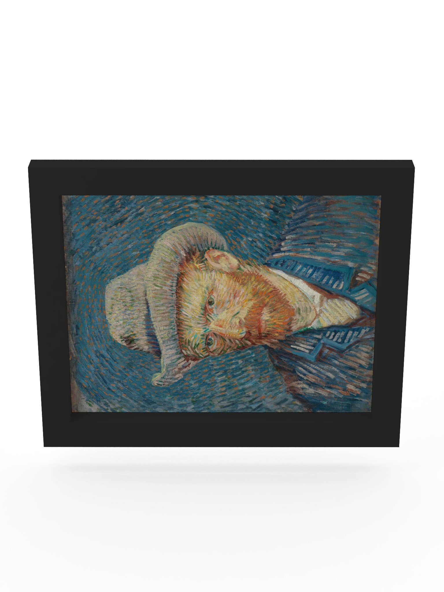 Van Gogh, Self-Portrait with Grey Felt Hat (1887) Fine Art Print product image (66)
