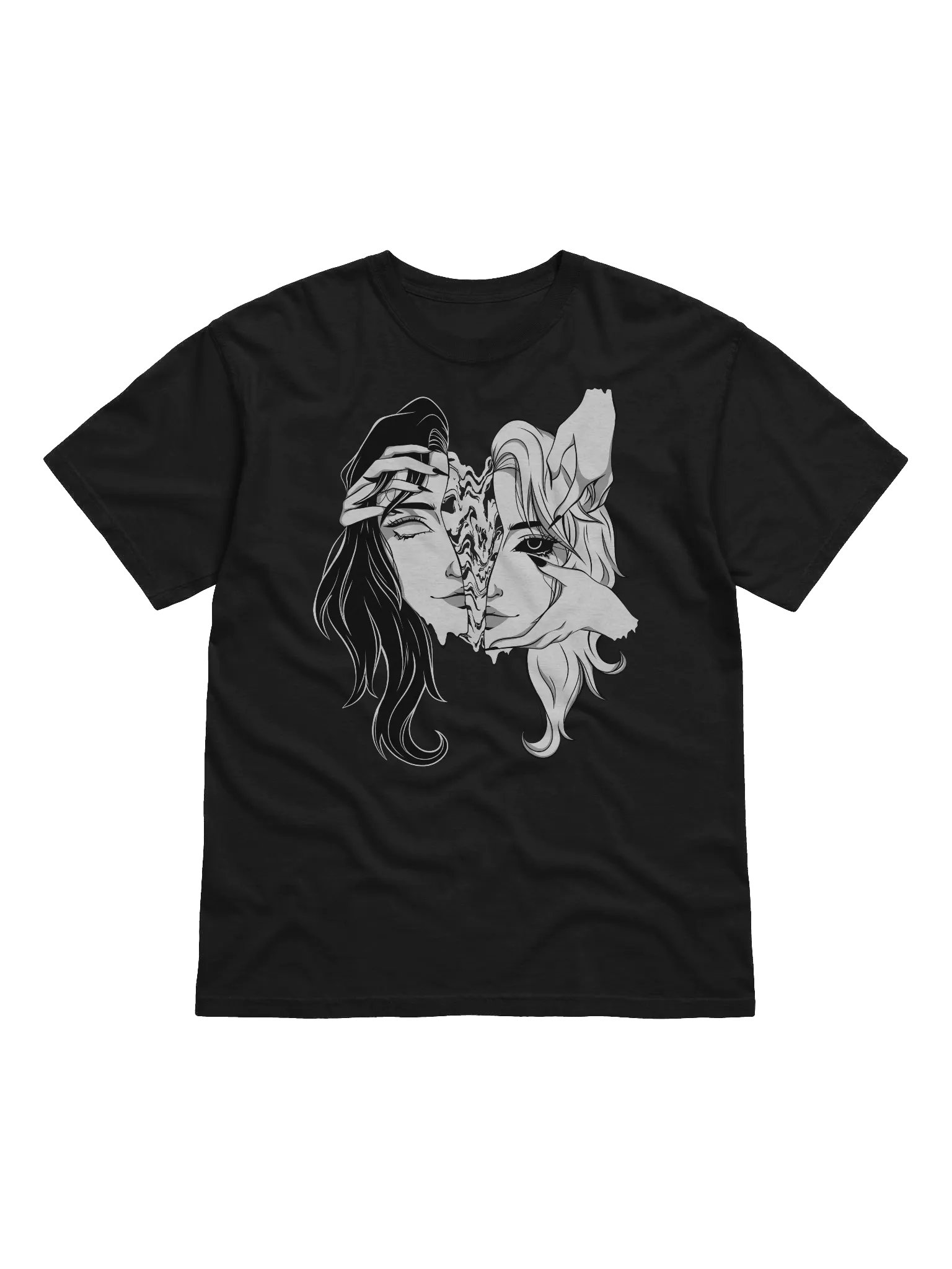 Shattered T-Shirt (Black) product image (2)