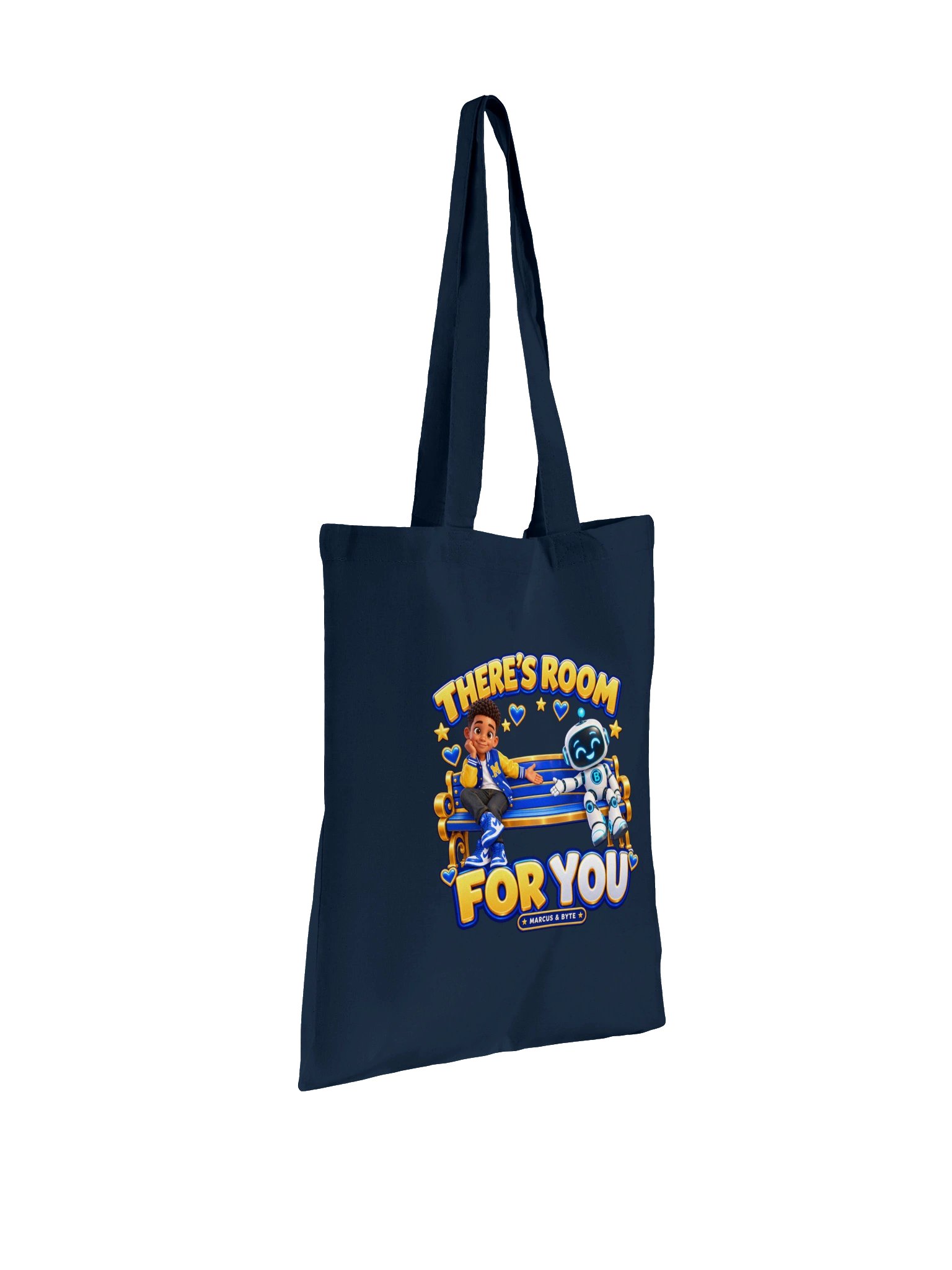 There’s Room for You Cotton Tote Bag | Marcus & Byte product image (7)