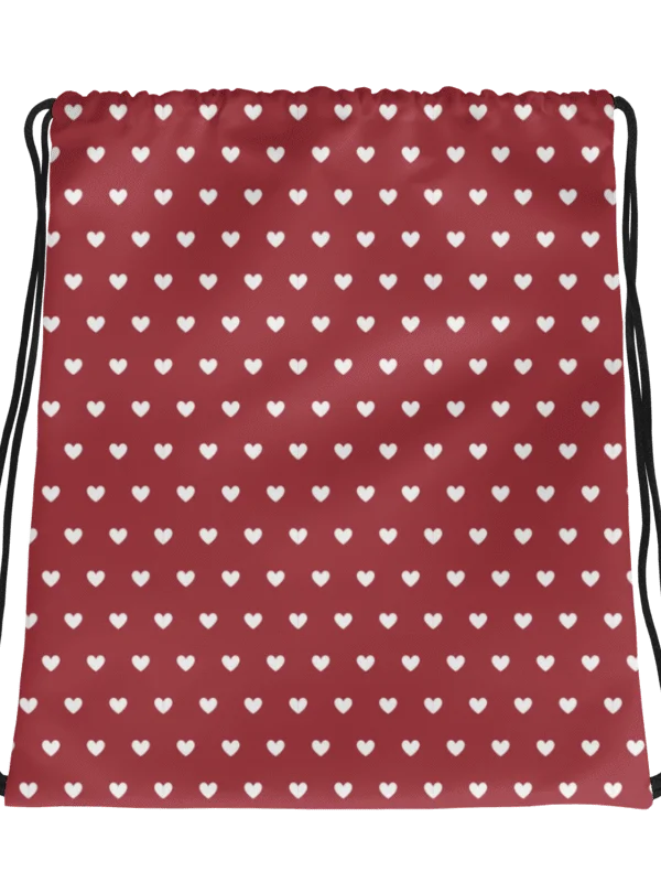 Little Love Dots Gym Drawstring Bag. product image (4)