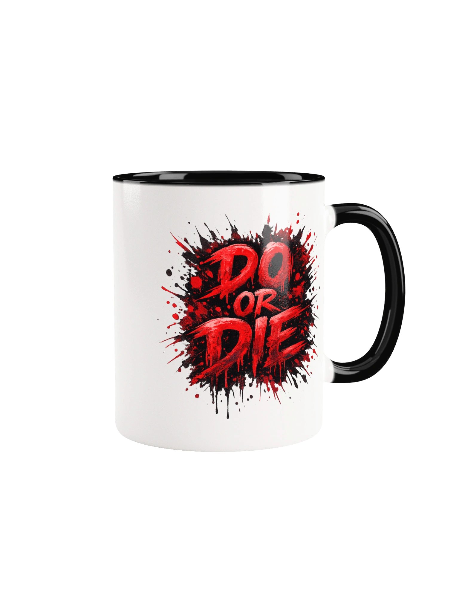 Do or Die Red Brush-Stroke Mug product image (7)