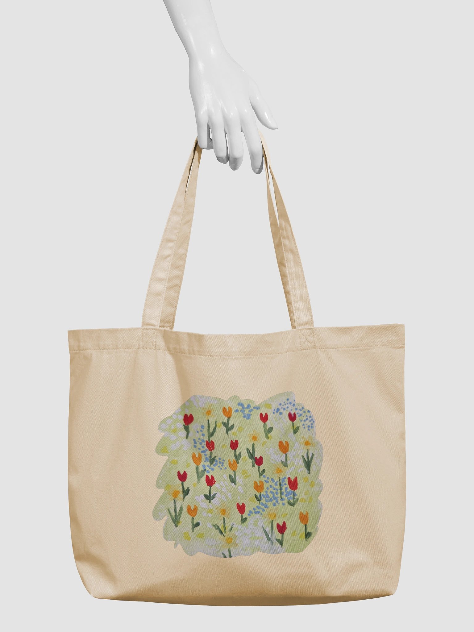 Floral tote product image (3)
