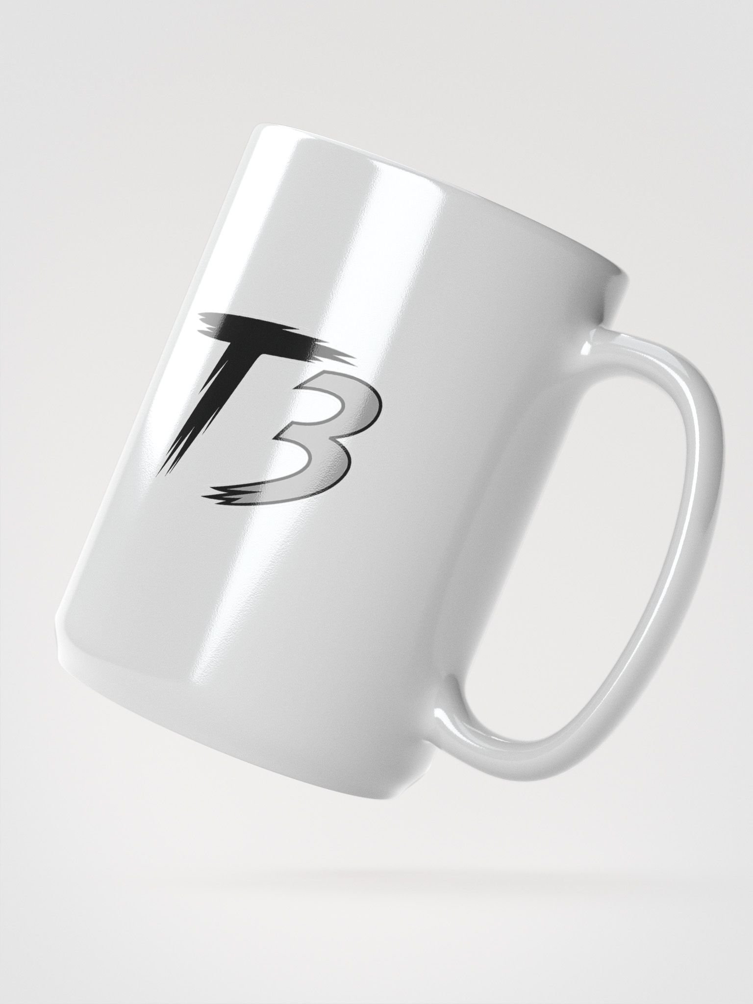 T3 White Glossy Mug product image (3)