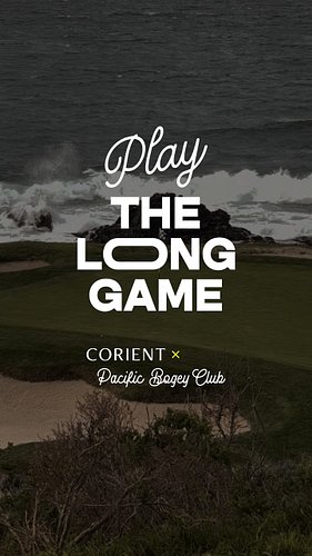 The best things in life aren’t built overnight.

Not great golf.
Not great businesses.
Not great friendships.
Not great commu...