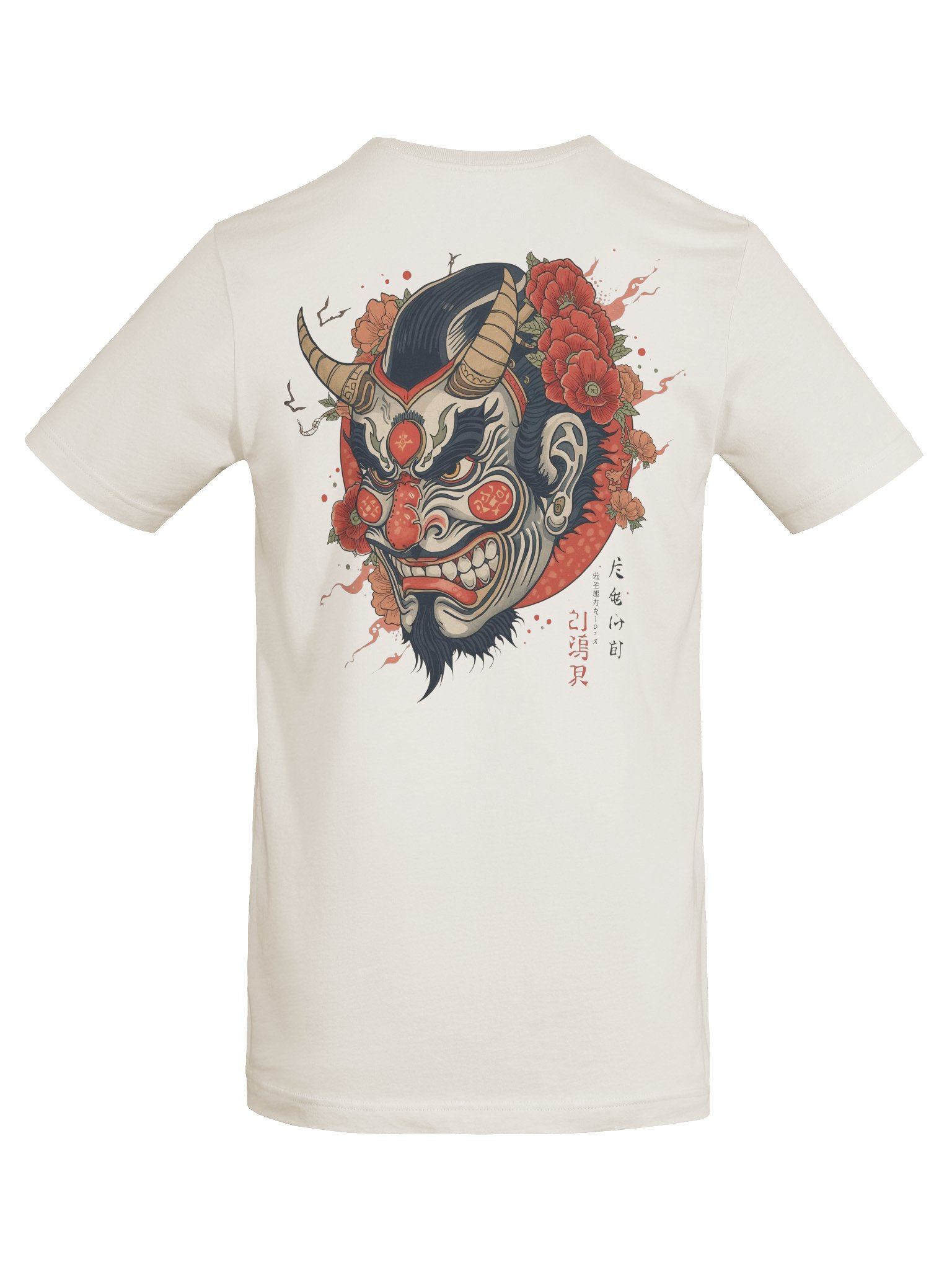 The Bold Oni Mask Streetwear T-Shirt product image (96)