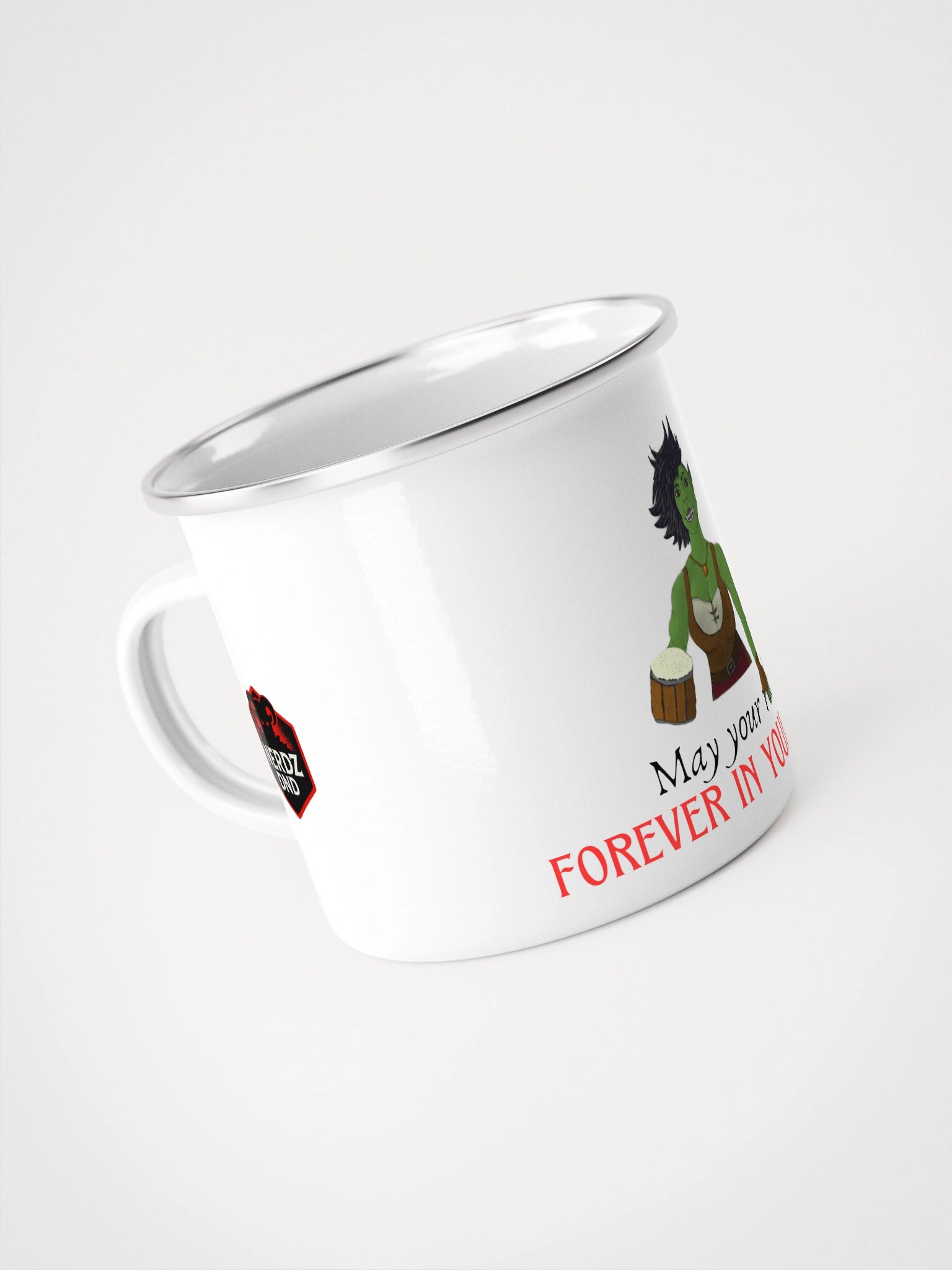 Nerdz DnD 20-Sided Die Enamel Mug product image (4)