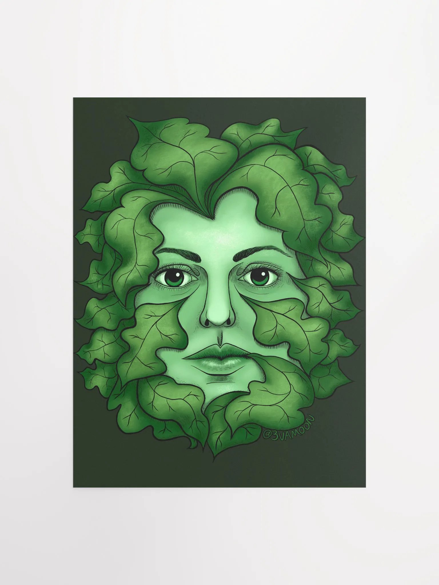Green Goddess 12''x16'' POSTER PRINT product image (1)