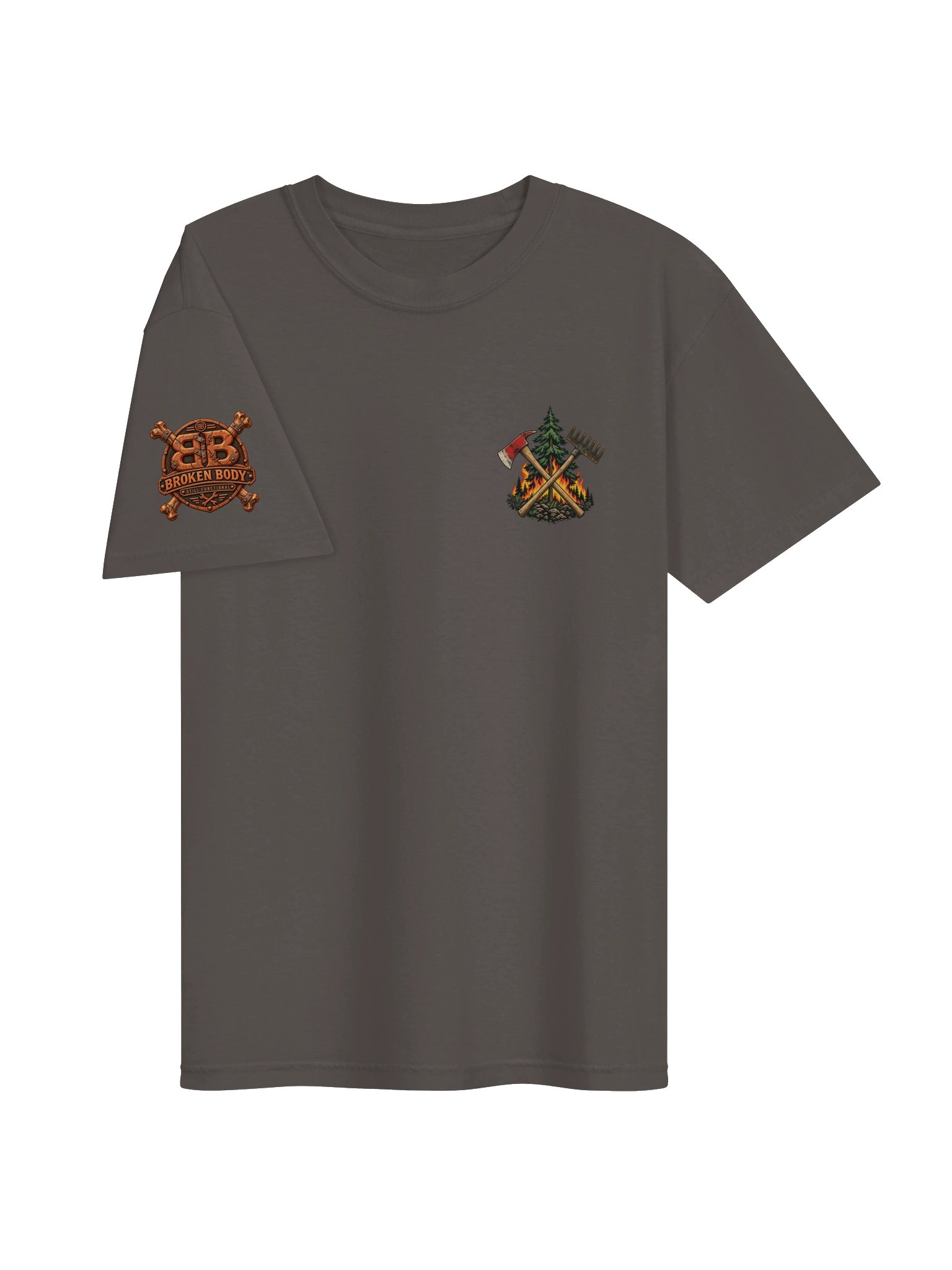 Wildland Firefighter Shirt — Hotshot Crew Tee | Flat Out Broken™ product image (6)