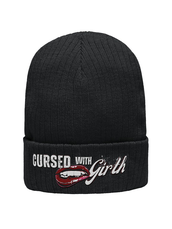 Cursed with Girth Beanie product image (2)