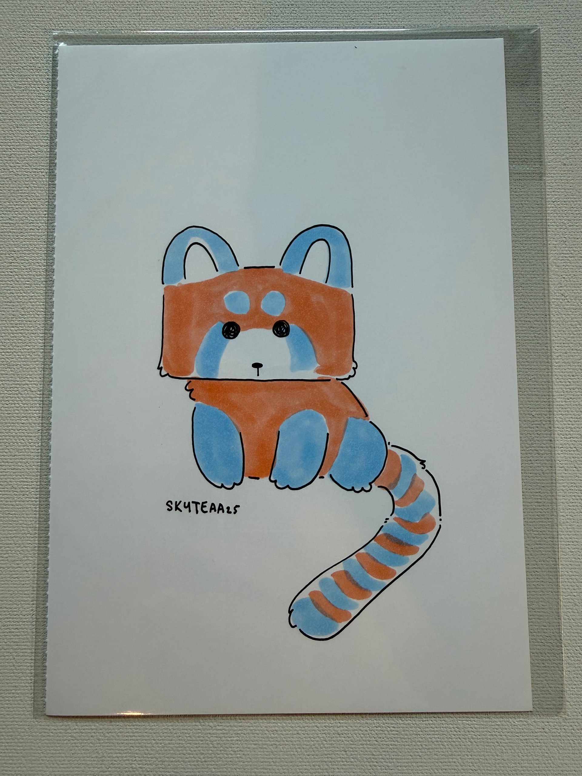 Red Panda Pal Original Artwork product image (2)