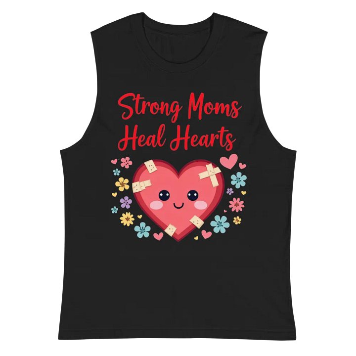 Strong Moms, Healing Hearts Muscle Tank product image (3)
