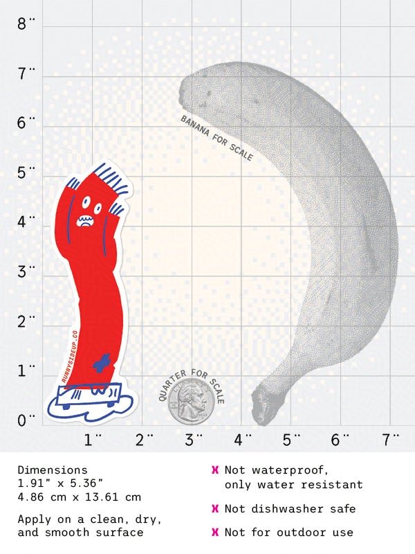 Wacky Waving Inflatable Dude Sticker product image (2)