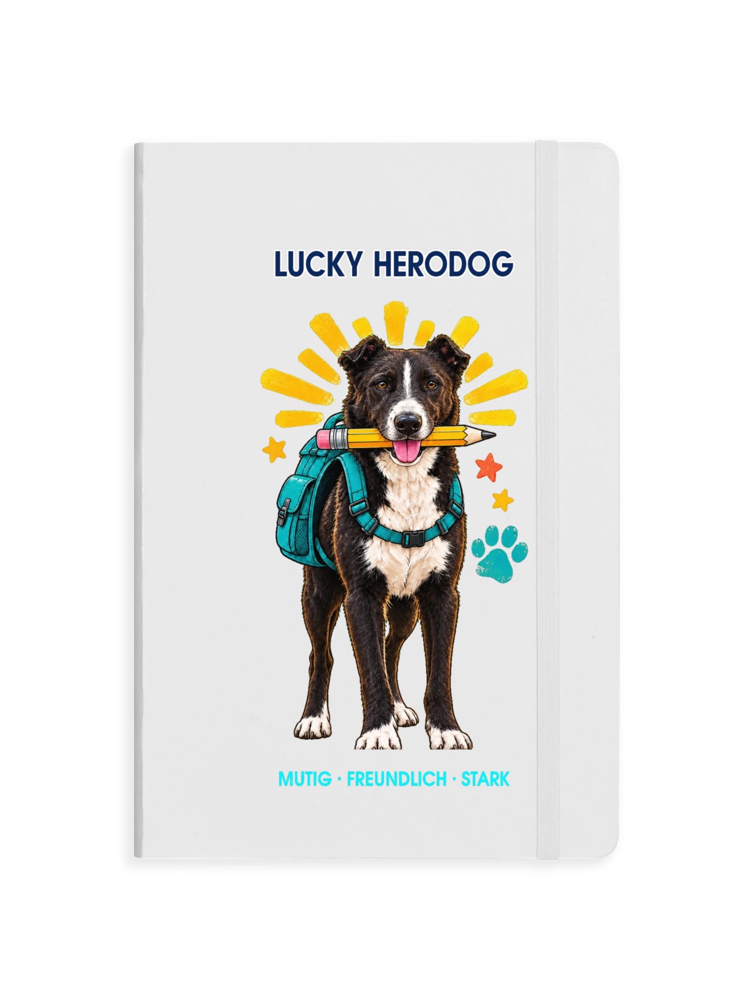 DogKids Schulanfänger Notizbuch – Lucky HeroDog product image (1)
