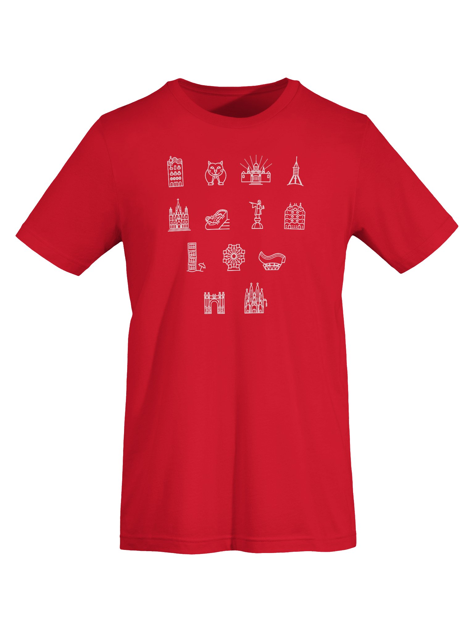 Barcelona Icons T-shirt product image (33)