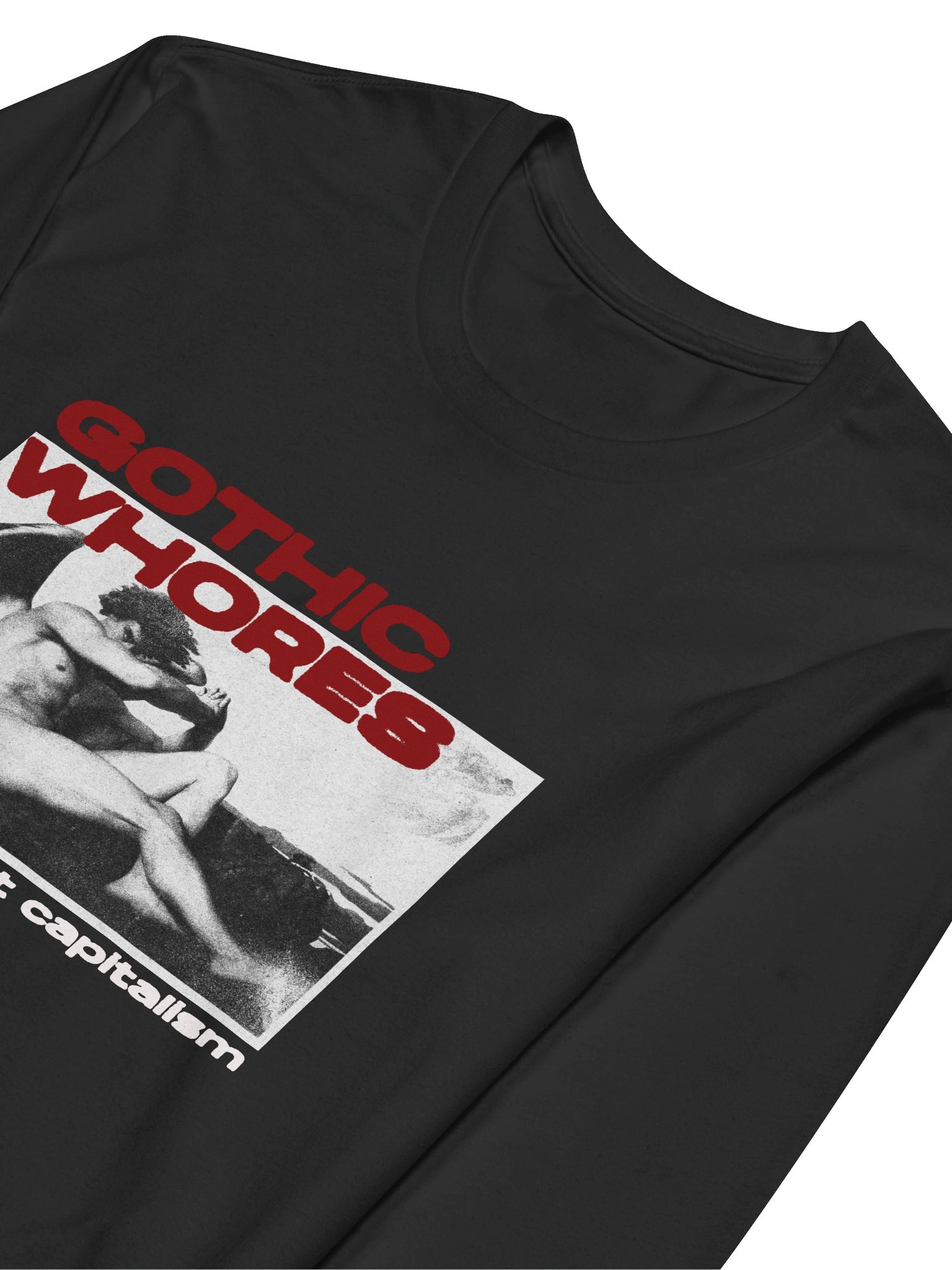 Gothic Whores v1 Fitted Long Sleeve Crew Neck product image (3)