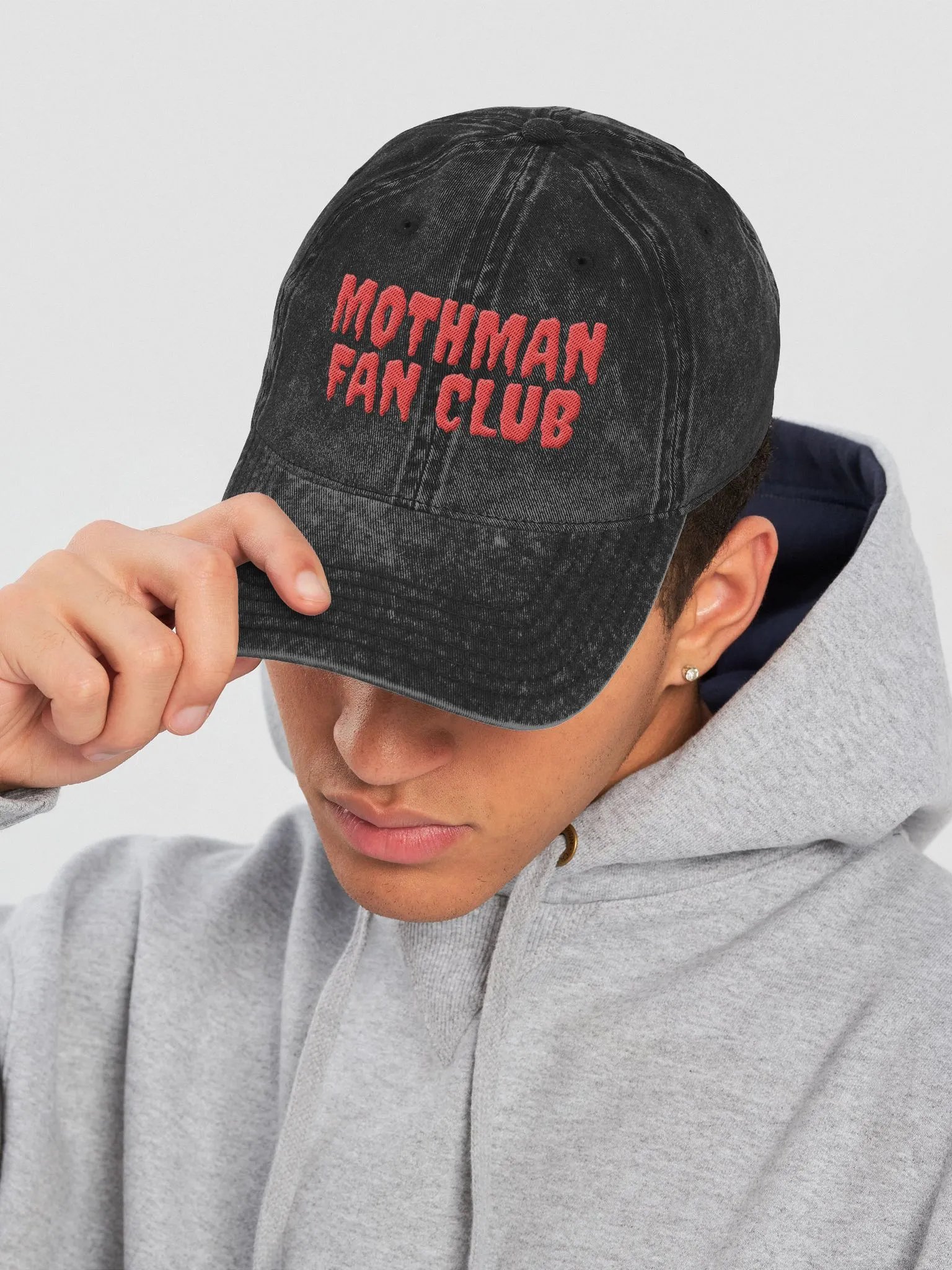 Mothman Fan Club – Dad Hat – Baseball Cap product image (6)
