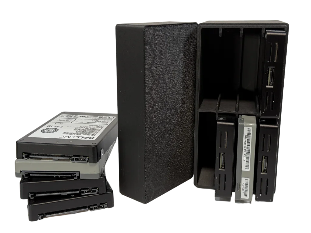 8x 2.5" Enterprise SAS SSD Container product image (9)