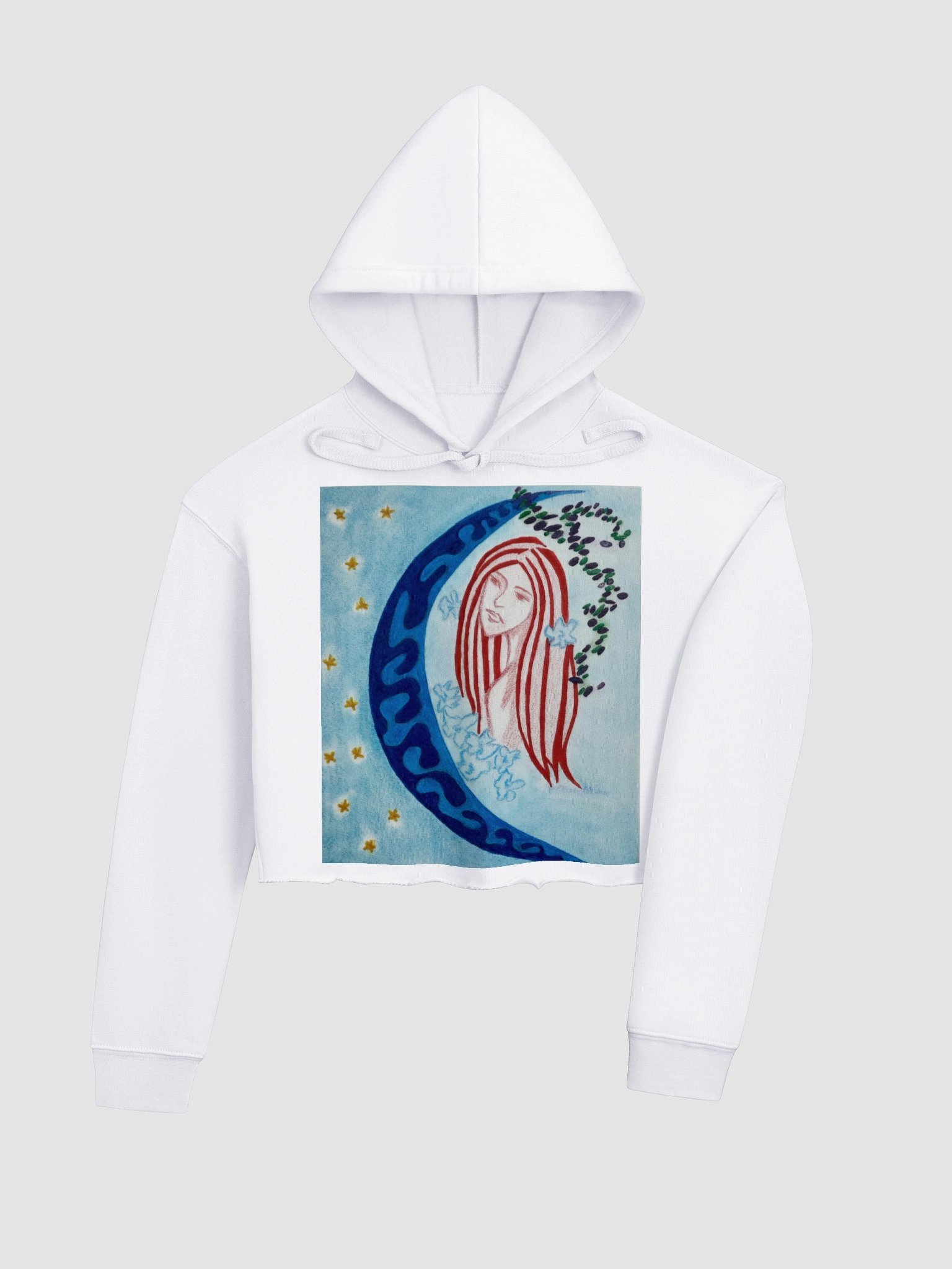 Jeweled Moon Crop Hoodie product image (4)
