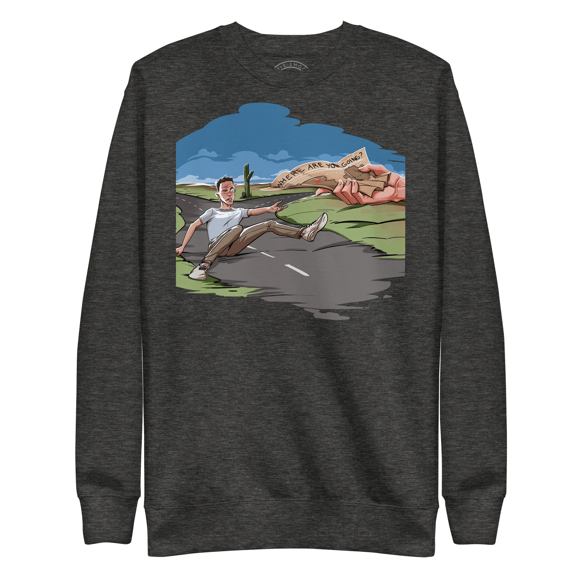 Give That Guy a Map Crewneck product image (1)