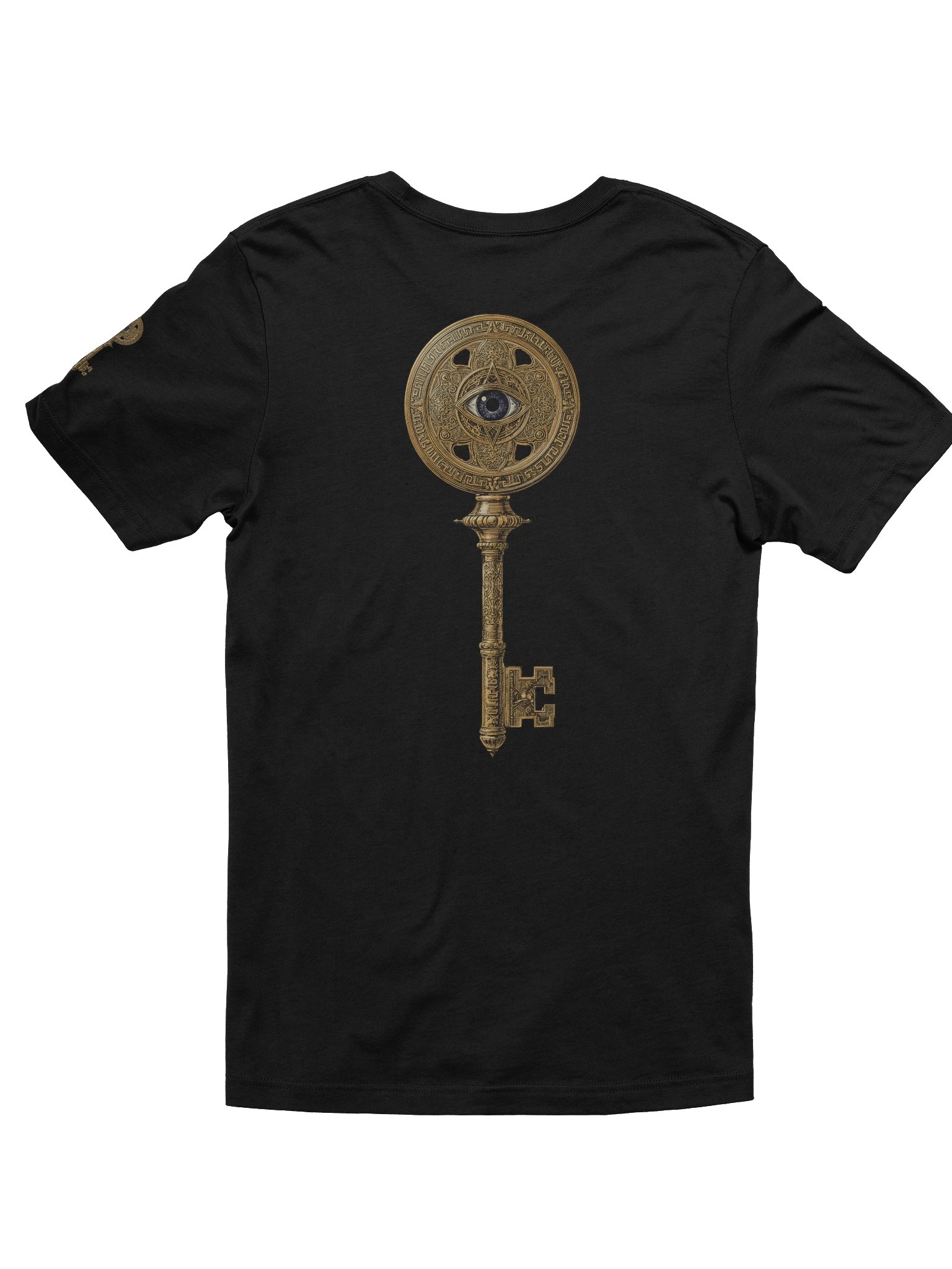 The Gatekeeper’s Key Classic T-Shirt – Back & Left Shoulder Print | Bella+Canvas 3001 product image (2)