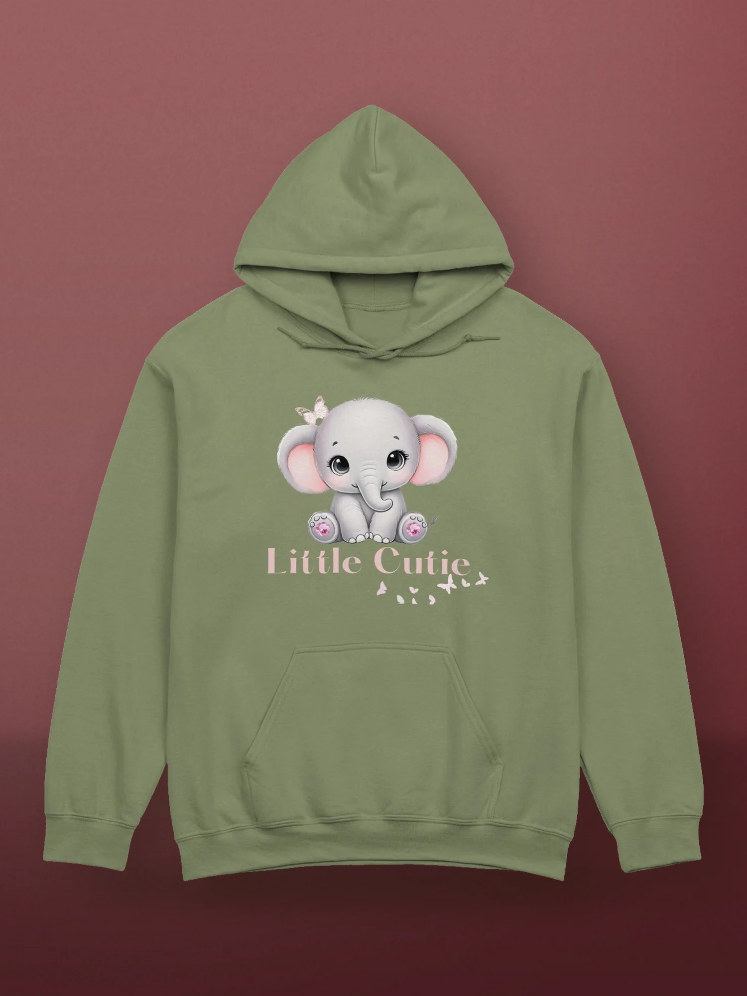 "Little Cutie" Gildan Classic Hoodie product image (3)