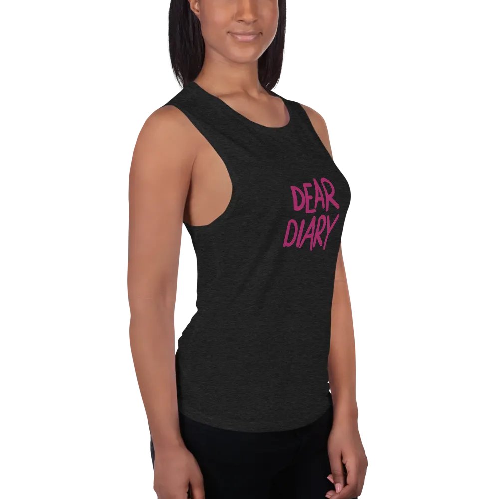 Dear Diary Flowy Tank product image (3)