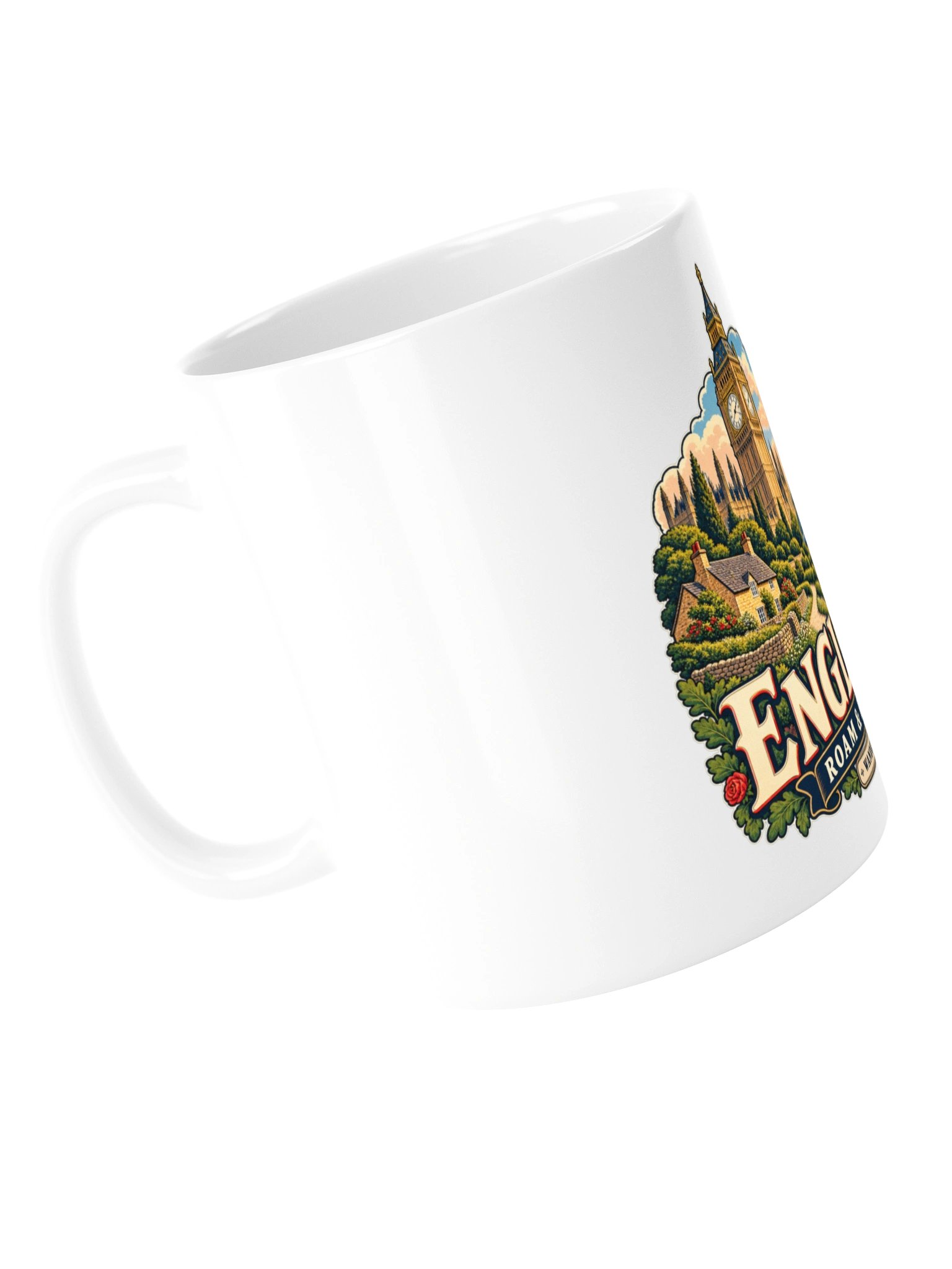 England Big Ben & Tower Bridge Ceramic Coffee Mug | WanderOdd product image (5)