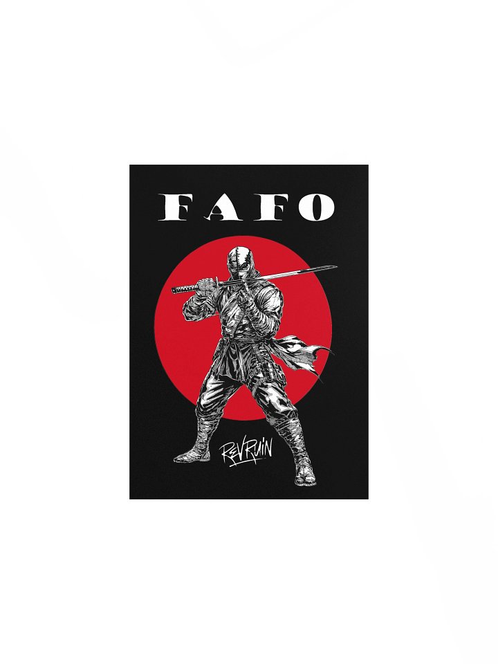 THE NINJA FAFO Print! product image (2)
