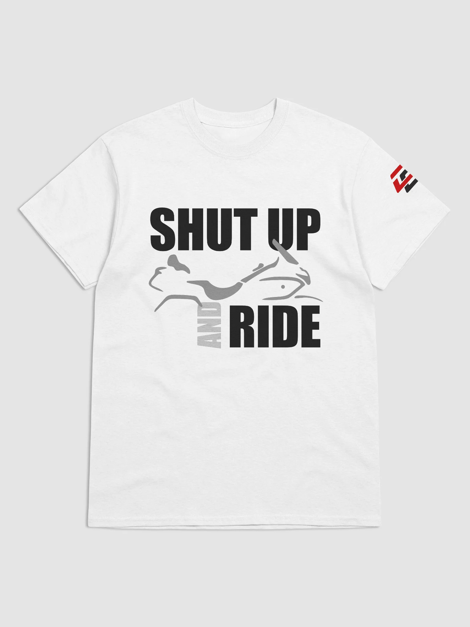 Shut Up and Ride Tee-Shirt (Honda Goldwing) product image (5)