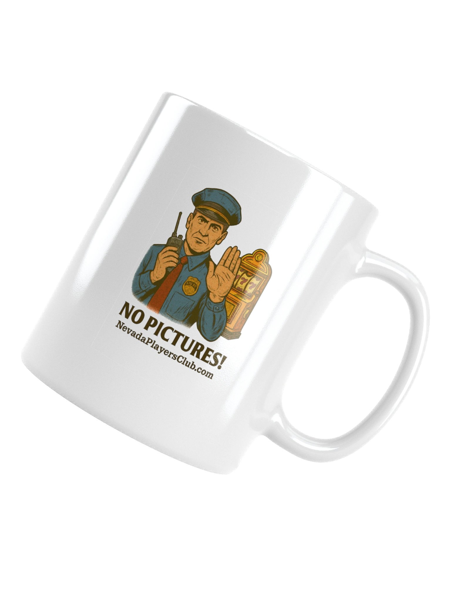 White NO PICTURES Mug - Uniform Edition product image (15)
