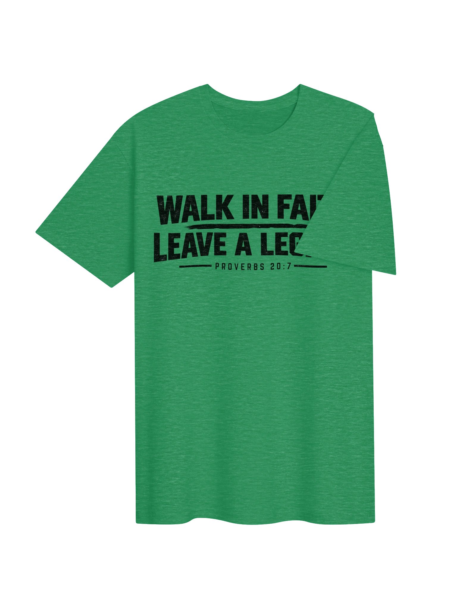 Walk in Faith, Leave a Legacy Tee | Proverbs 20:7 product image (94)