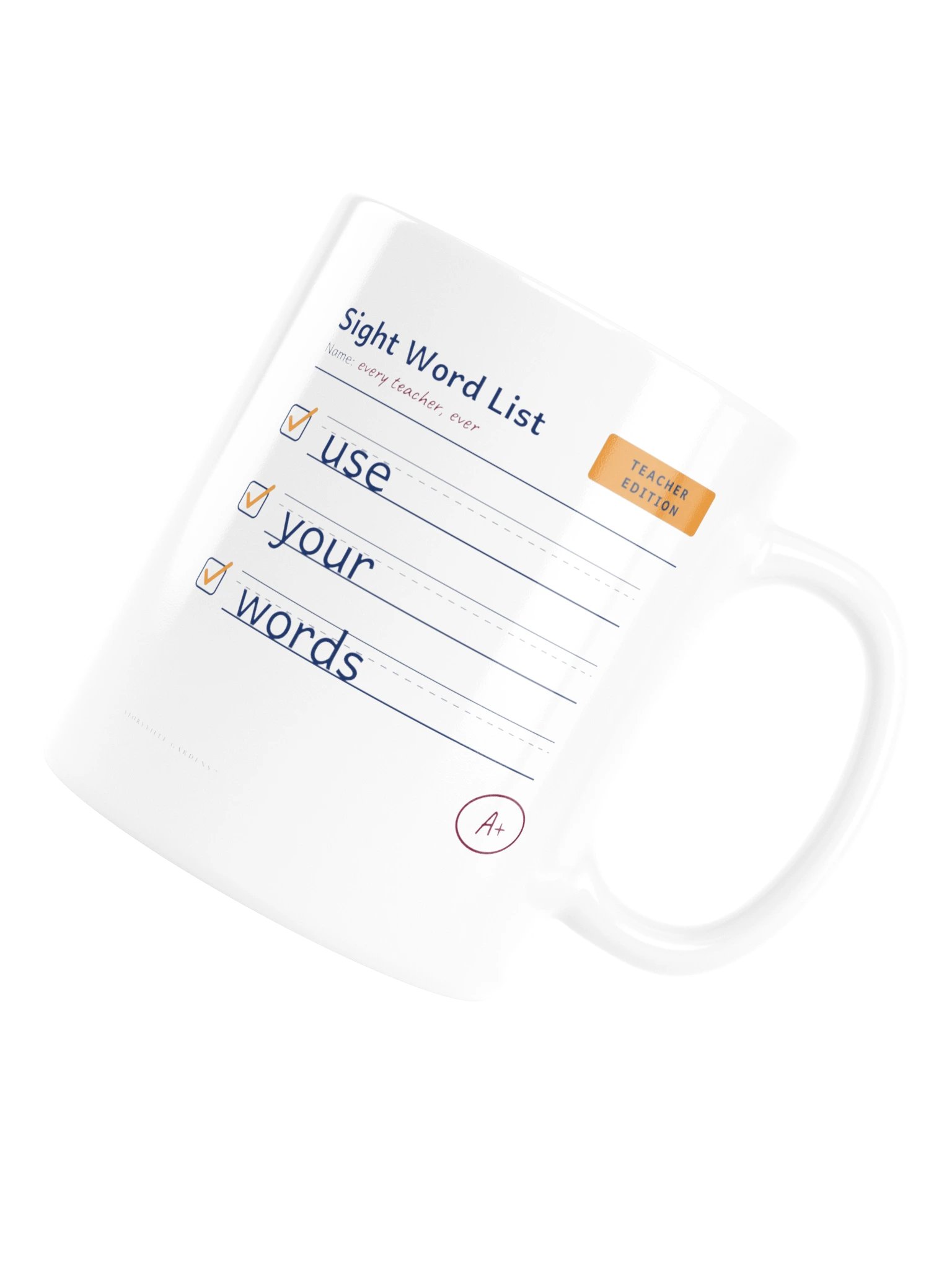 Use Your Words Teacher Mug product image (6)
