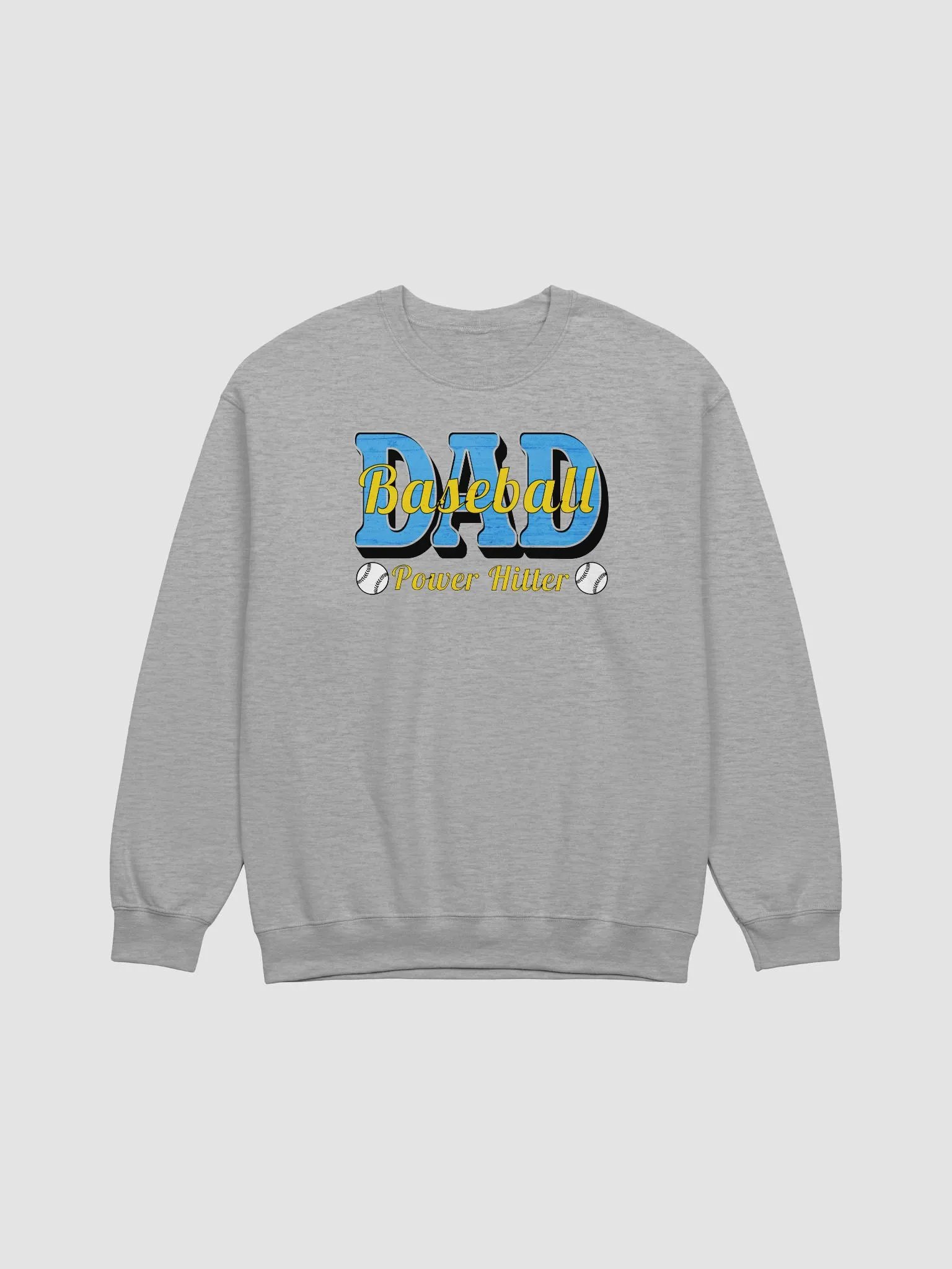 Dad Baseball Power Hitter Sweatshirt product image (17)