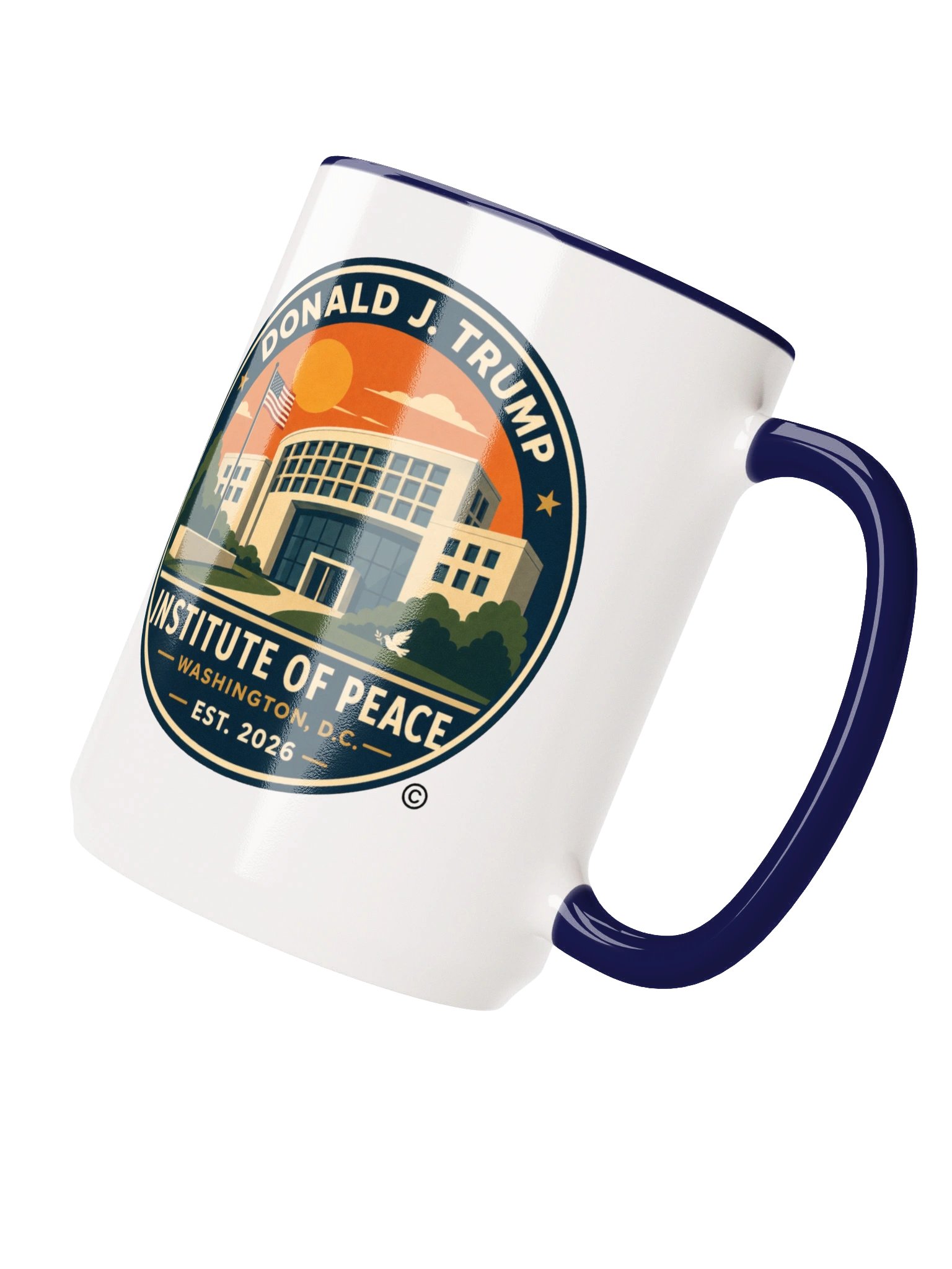 Official 15 oz Souvenir Mug - Donald J. Trump Institute of Peace™ product image (3)