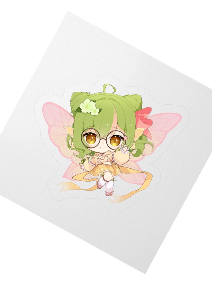 Set C - Short Hair Floating Sticker product image (4)