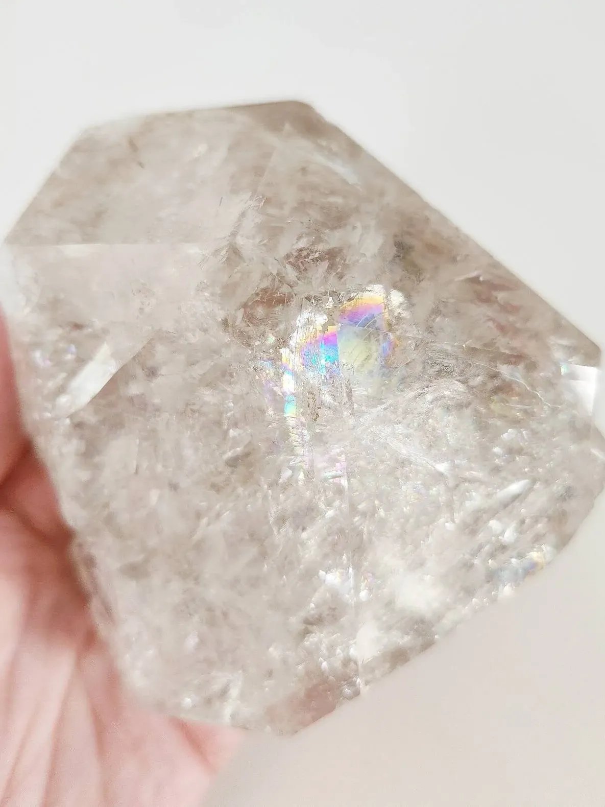Rainbow Herkimer diamond product image (4)