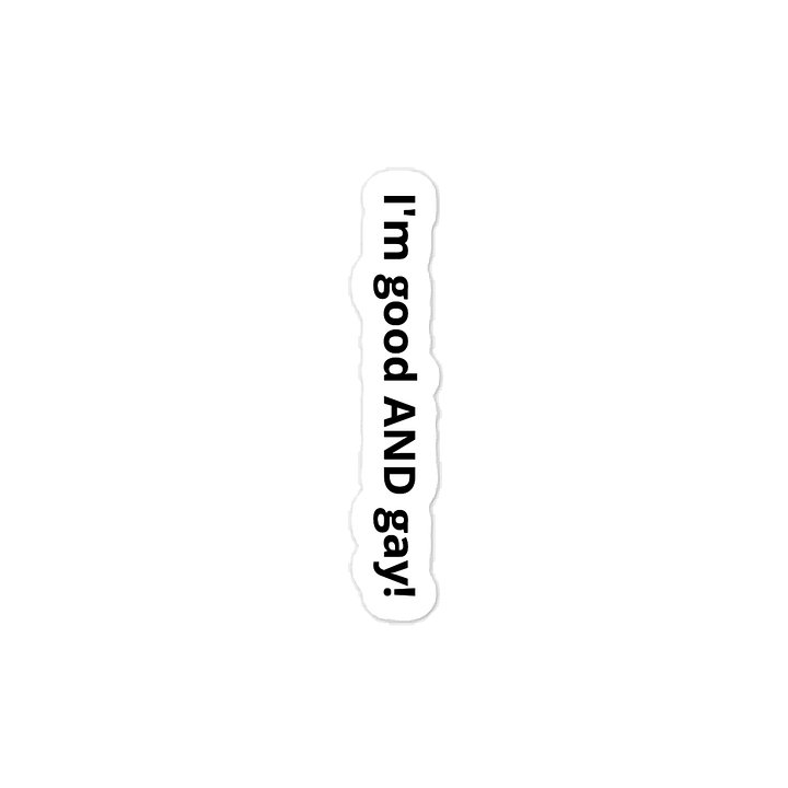 Good n gay sticker product image (1)