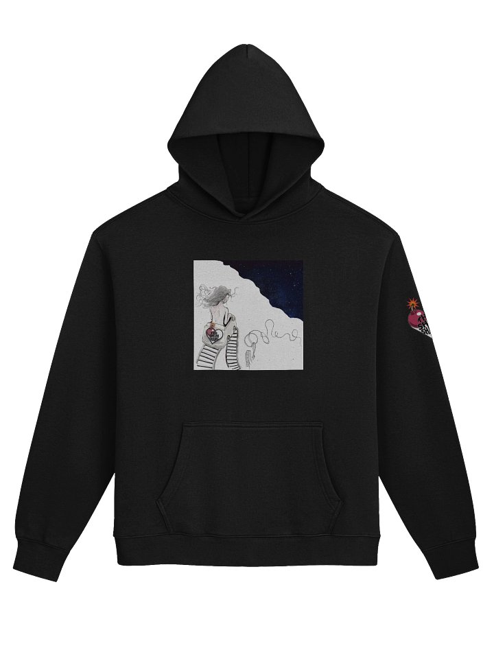 Starry Night Coaster Oversized Hoodie product image (2)