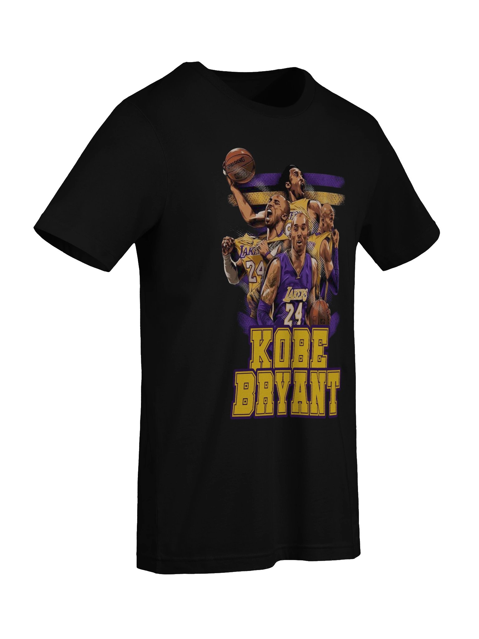 Kobe Bryant Action Poses Lakers T-Shirt - Unisex T-Shirt – Premium Printed T-Shirt for Everyday Casual & Streetwear product image (9)