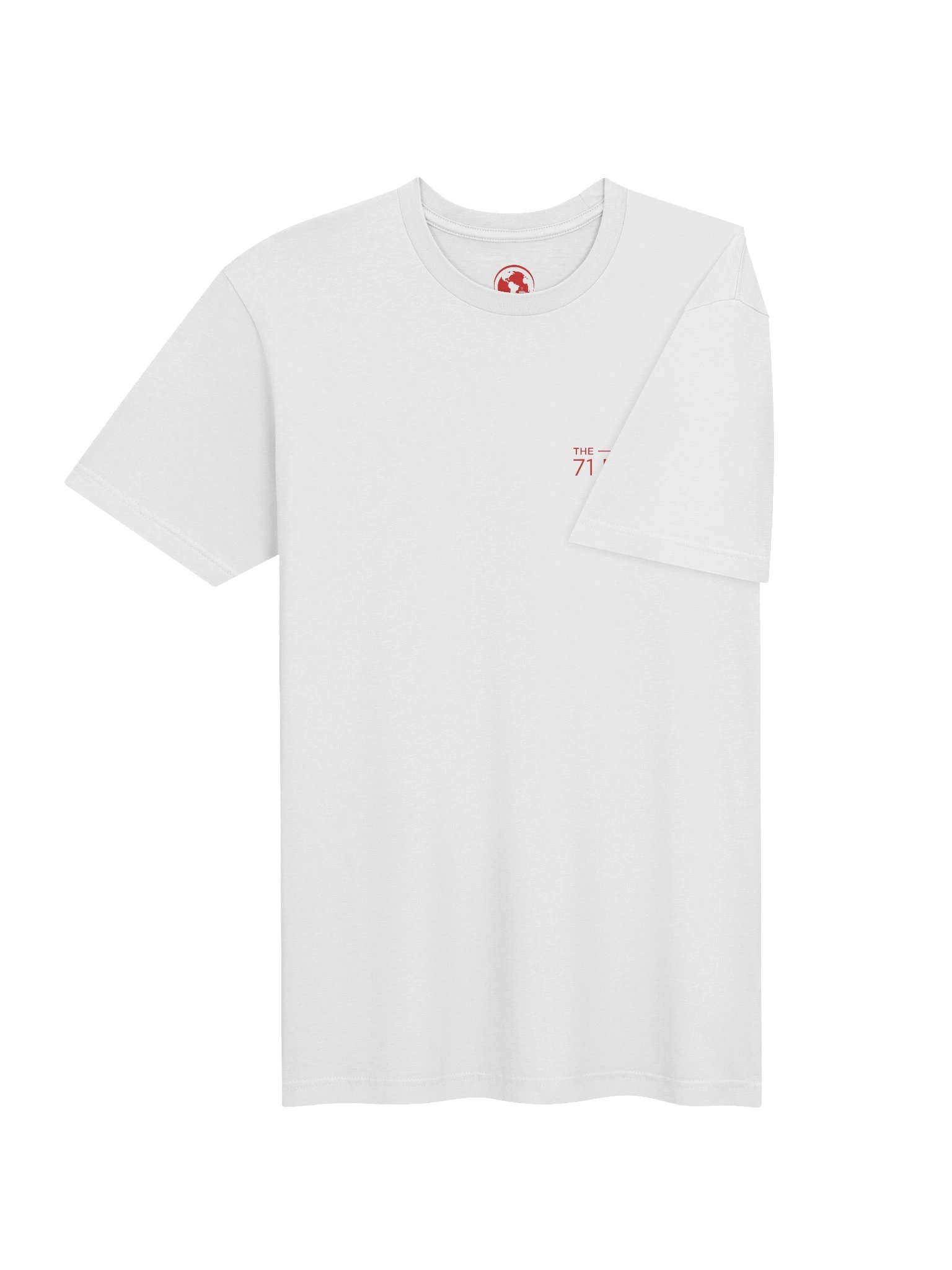 The 71 Percent Tee White/Red product image (4)